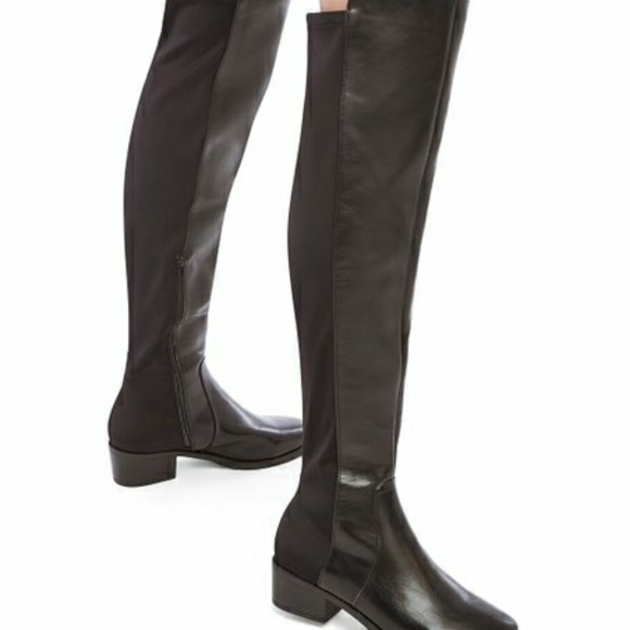 justfab Shoes - Black Lorna over-tge-knee boot